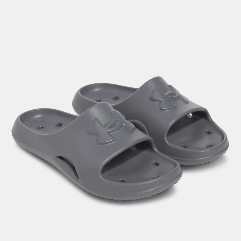 Under Armour Grey Men's Locker V Slides for Men | Best Price UAE