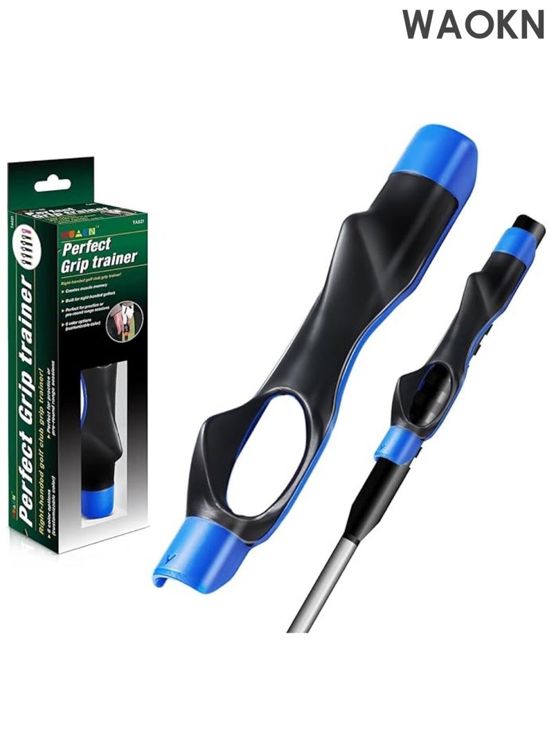دبليو أيه أو كي أن مدرب قبضة الجولف، مساعد تدريب قبضة الجولف، مدرب تأرجح الجولف لتصحيح وضعي اليد اليمنى واليسرى، يساعد في تدريب وضع اليد الصحيح - Image 1