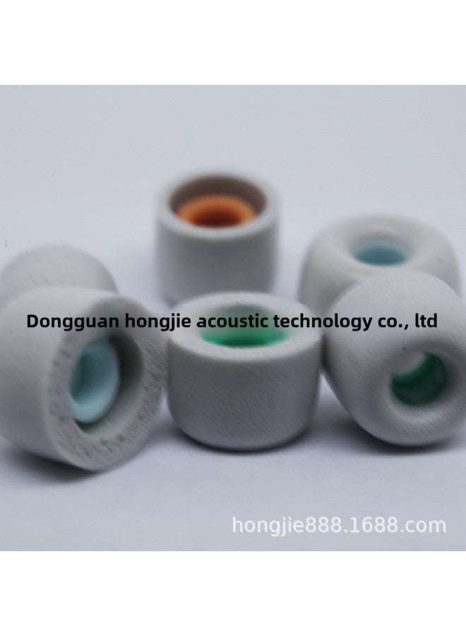Suitable For Sony Xm4 Earplug Cover TWS Inert Slow Rebound Memory Foam Earcap Wf-1000xm3 Earplug-Color:Grey - Image 1