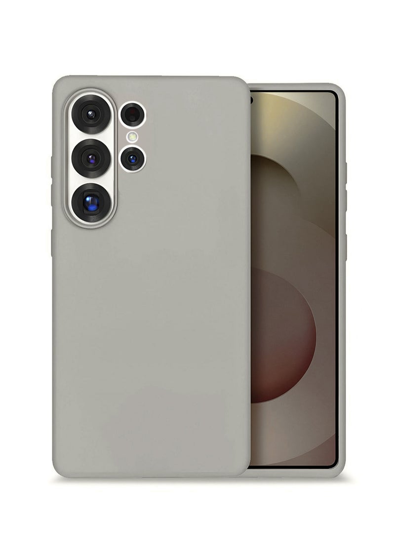 Wtech Samsung Galaxy S25 Ultra 5G 2025 Super Slim, Skinny Seam Like Hard Shell PC Magsafe, Rised Lips Corner Protection Case Cover (MCMPMN) - Titanium