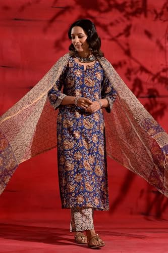 Kalaanj Kurta Set for Women || 3pic Kurta for Women (KALSS24SK-6_SP-81-S) - Image 2
