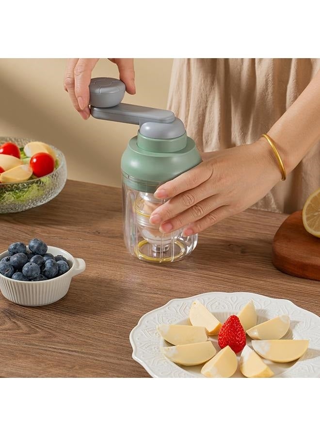 Egg Homogenizer Manual Puller, Egg Spinner for Boiled Golden Eggs, Egg Scrambler Egg Yolk Mixerin Shell Silicone Shaker Whisk Hand Golden Maker Pull Machine, Baking Kitchen Tool  - Image 5
