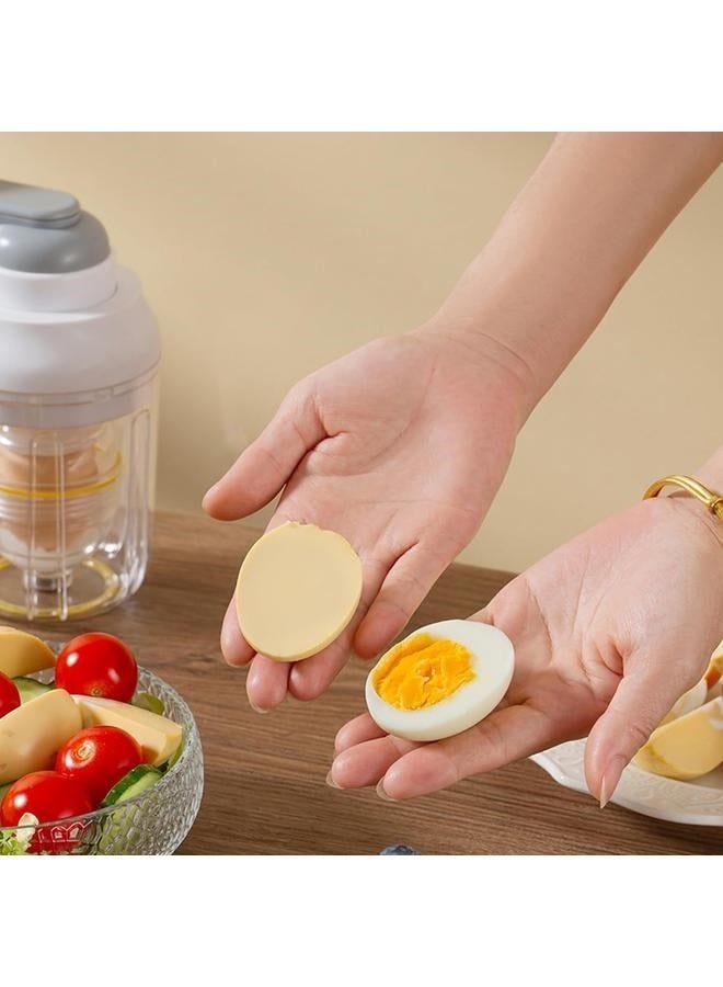 Egg Homogenizer Manual Puller, Egg Spinner for Boiled Golden Eggs, Egg Scrambler Egg Yolk Mixerin Shell Silicone Shaker Whisk Hand Golden Maker Pull Machine, Baking Kitchen Tool  - Image 3