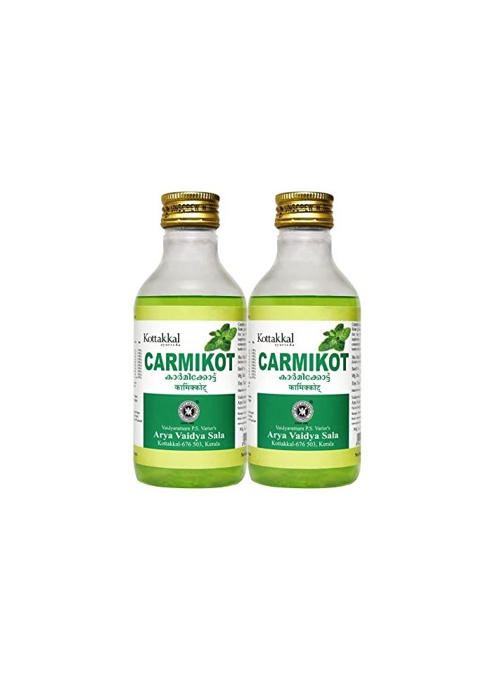 Kottakkal ayurveda Carmikot - 200 ml, Syrup Enriched With Herbal Ingredients - Pack of 1  - Image 1