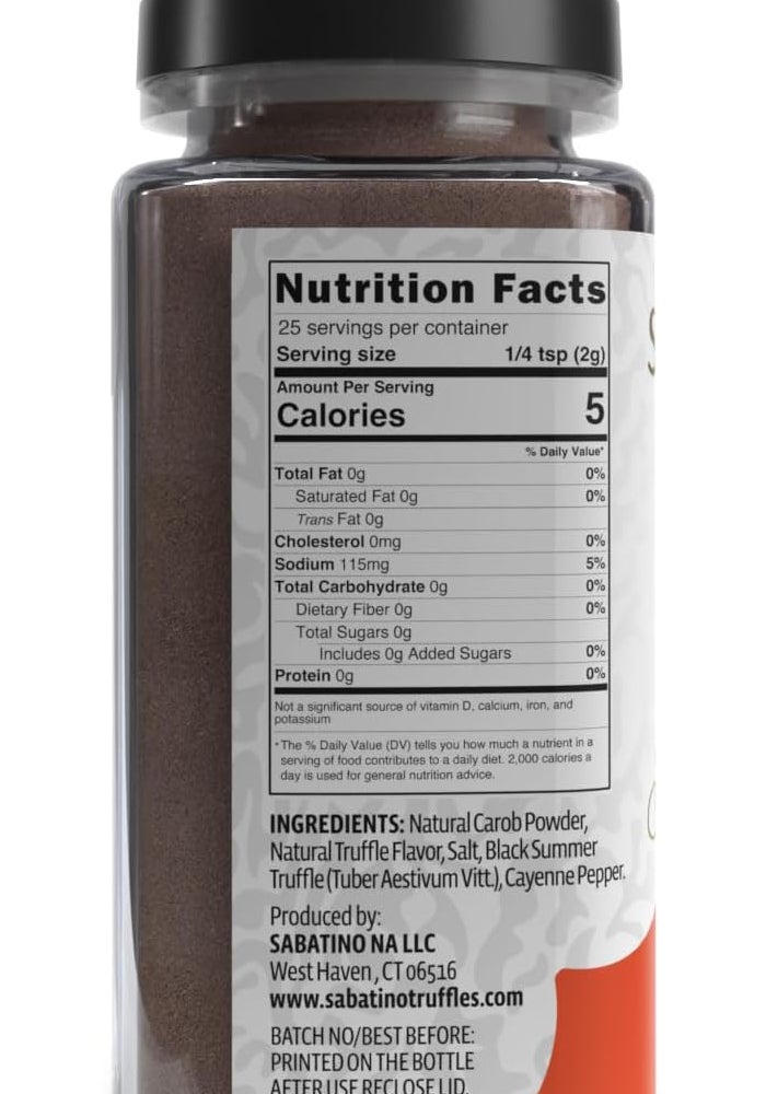 Sabatino Tartufi Truffle Zest Hot - All Purpose Gourmet Truffle Powder, Plant Based, Vegan, Low Carb, 1.76 oz - Image 2