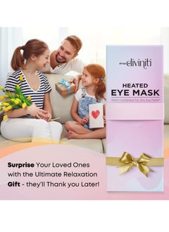 Excefore Heated Eye Mask, Heat Eye Mask for Sleeping, Warm Eye Compress for Dry Eyes, USB Electric Heating Eye Pad with Heat & Time Control, Relieve Dry Eye Syndrome, Stye, Blepharitis, A Great Sleep Artifact  - Image 5