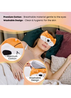 Excefore Heated Eye Mask, Heat Eye Mask for Sleeping, Warm Eye Compress for Dry Eyes, USB Electric Heating Eye Pad with Heat & Time Control, Relieve Dry Eye Syndrome, Stye, Blepharitis, A Great Sleep Artifact  - Image 4