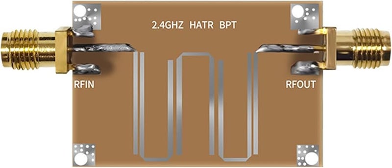 2.4GHz Microstrip Bandpass Filter Improves Signal to Noise Ratio for Clearer Reception LNA - Image 1