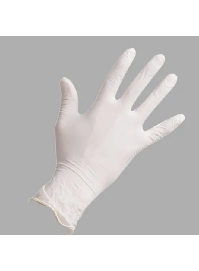 عبوة قفازات متعددة الاستخدام للحماية والراحة في كل مهمة تحافظ على نظافة يديك وتحميك من الجراثيم أثناء العمل لون ابيض - Image 4