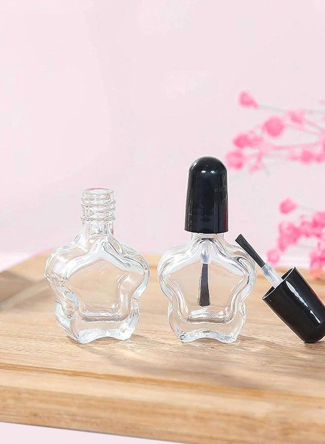 EORTA 12 Pieces Empty Nail Polish Bottles 5ML/0.17oz with Brushes Applicator, Empty Gel Polish Bottle Refillable Glass Container Mini Fingernail Bottles for Cuticle Oil Nail Art Sample Varnish - Image 3