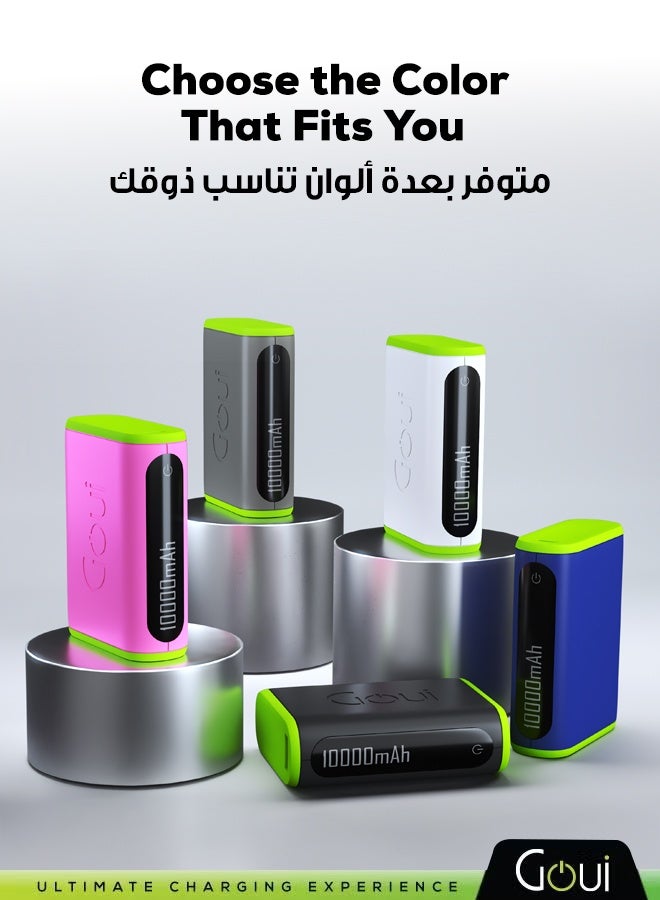 جوي باور بنك بولت بسعة 10000 مللي أمبير | شحن فائق السرعة PD 20 واط و QC 3.0 | تصميم مدمج وآمن للسفر | مزود بكابل Type-C - Image 4