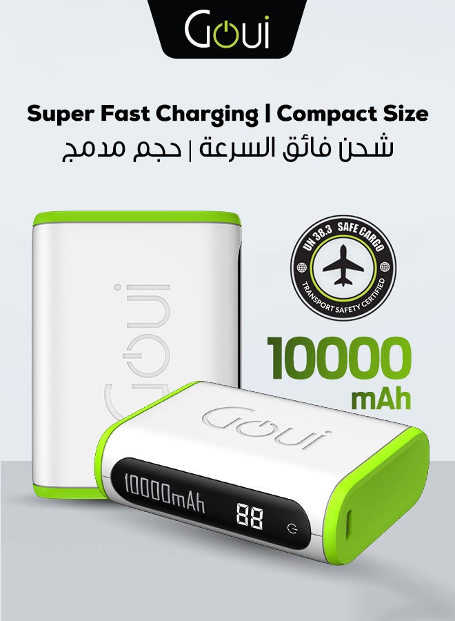 جوي باور بنك بولت بسعة 10000 مللي أمبير | شحن فائق السرعة PD 20 واط و QC 3.0 | تصميم مدمج وآمن للسفر | مزود بكابل Type-C - Image 1