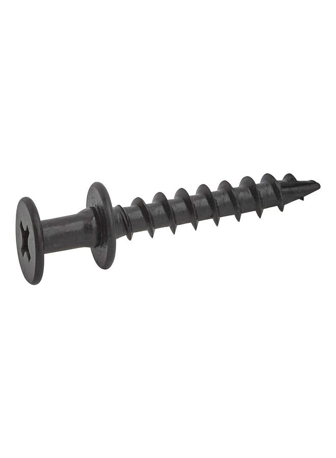 National Hardware N260-129 Bearclaw Hangers with Anchors Double Headed Screws for Multi Purpose Wall Hanging Projects Up to 30 LBS in Drywall, Black Oxide - Image 1