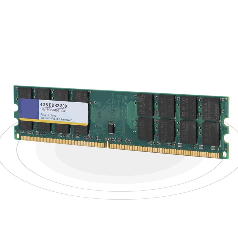 ذاكرة رام Xiede 800 ميجاهرتز 4 جيجابايت 240 دبوس مصممة لأجهزة سطح المكتب DDR2 PC2-6400 لمعالجات AMD 1.8 فولت - Image 1