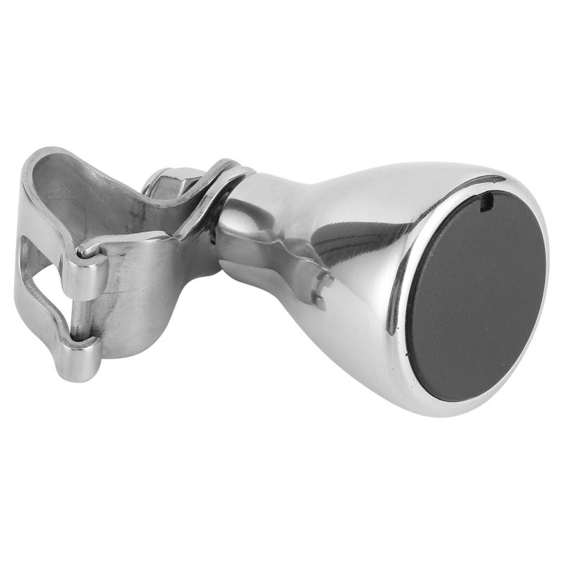 Steering Wheel Knob: High-Quality Aluminum Alloy, Durable for Harsh Marine Environments - Smooth Spinning, Comfortable Grip, Easy to Install with Mini Wrench Marine Steering Wheel Spinner for Most 3/4 - Image 5