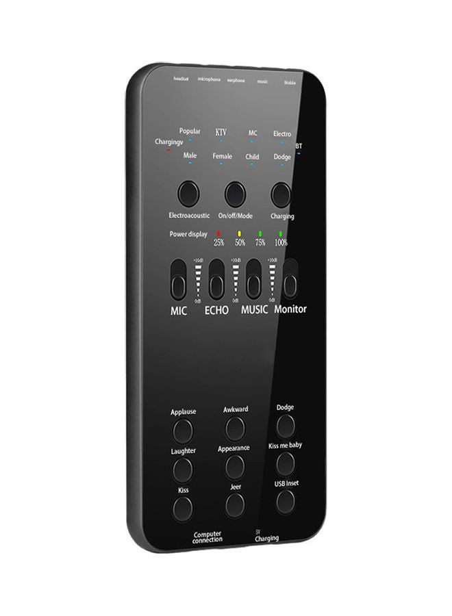 NIBEMINENT E6 Sound Card Black  - Image 1