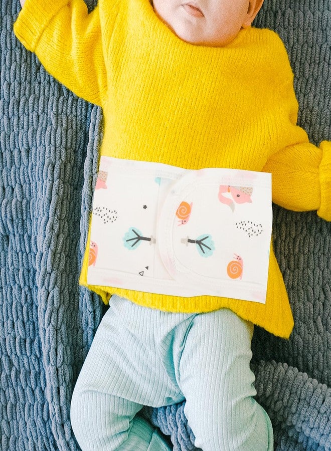 Healifty 4Pcs Baby Belly Band for Newborns Soft Cotton Babies Umbilical Belt Infant Cords Wrap for 0-12 Months - Image 5