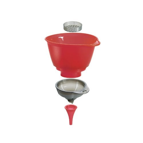 Cuisipro 3 in 1 Funnel Set Red - Image 2