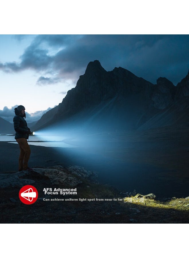 Ledlenser German High-intensity Flashlight P18r Sig, Ultra-bright Zoomable Outdoor Long-range Long-lasting Patrol Light - Image 2