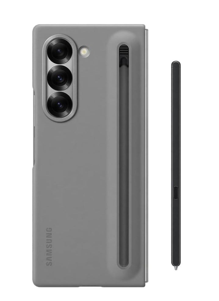 For Samsung Z Fold6 with Pen Stylus Business Case Full Cover Protective Case