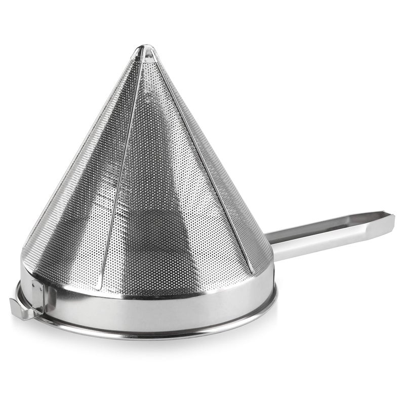 New Star Foodservice 34233 18/8 Stainless Steel China Cap Strainer, 8-Inch, Coarse Mesh - Image 3