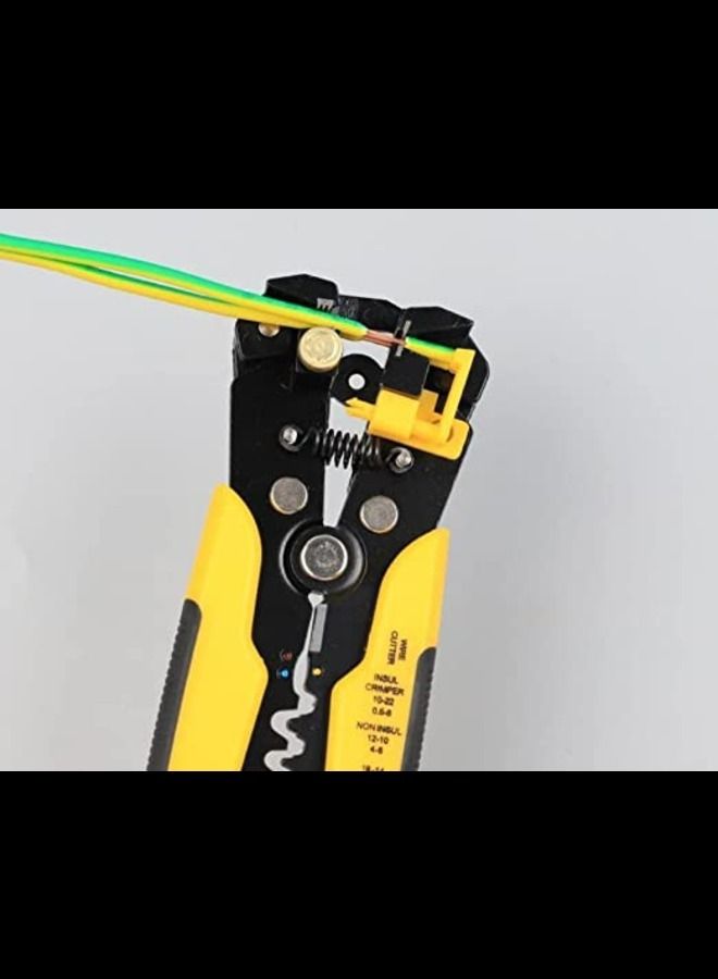 TOLSEN Cable Wire Stripper Cutter Crimper Automatic Multifunctional Tab Terminal Crimping Stripping Plier Tools - Image 2