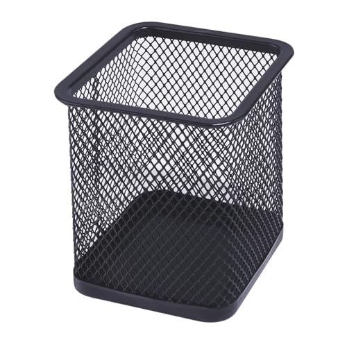 HSYMQ Pen Holder for Desk, Wire Mesh Pencil Cup Holder for Desk Organizer for Office Supplies - Image 1