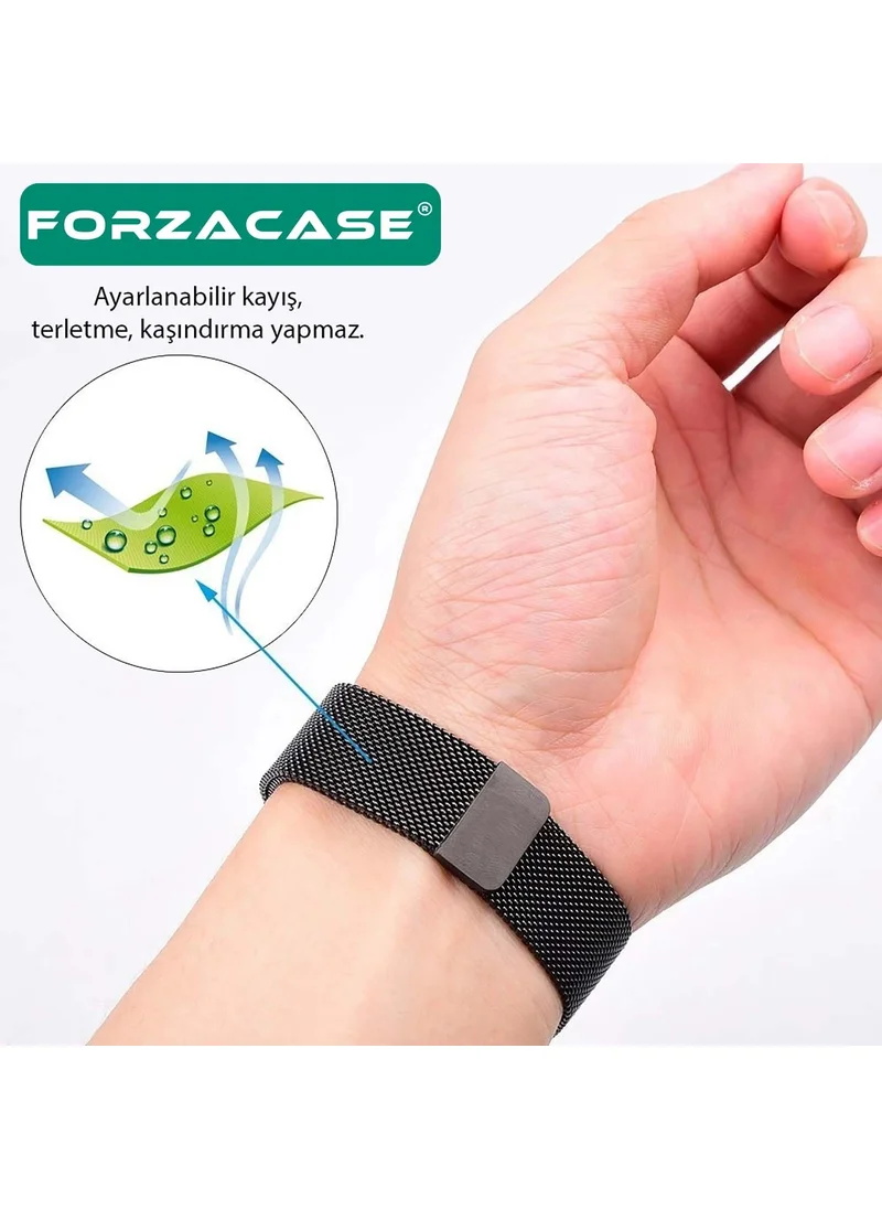 Forzacase Amazfit Gts 4 Mini Compatible Metal Magnet Lanyard Strap - FC095