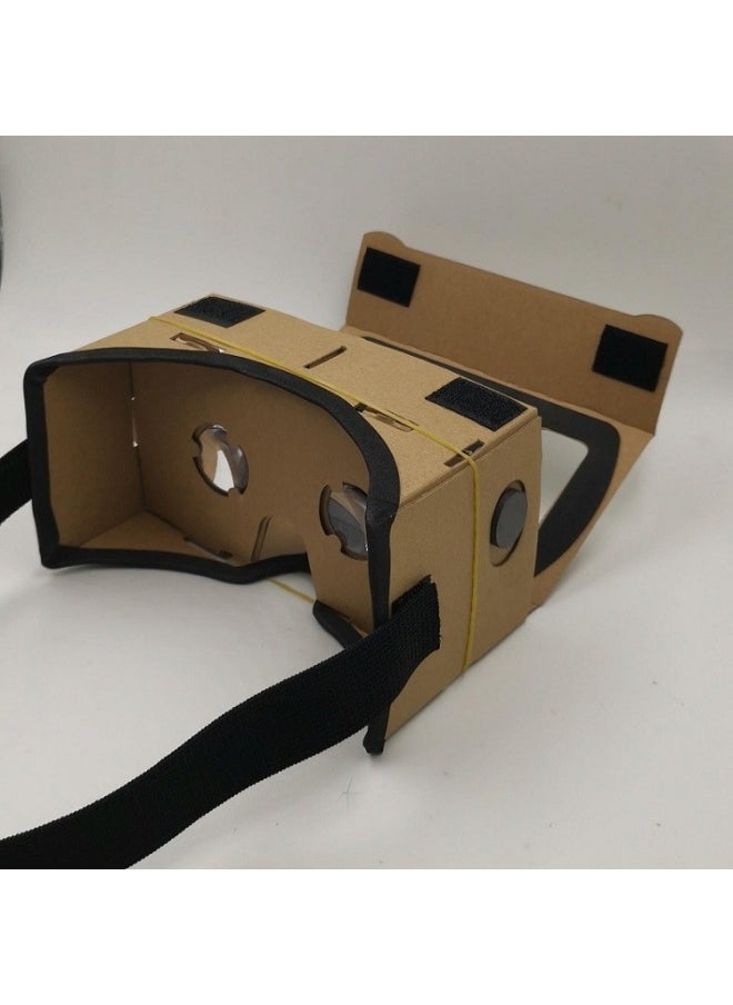 Generic Vr Glasses Cardboard Google Carton Vr Virtual Reality 3d Glasses Helmet Vr Wholesale-Color:Remote Area Freight 8 Yuan  - Image 5