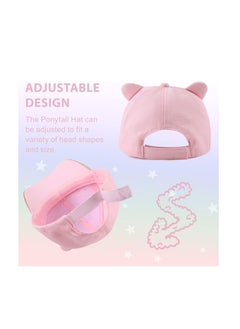 Oasisgalore Girls Baseball Cap Kids Cute Hat Adjustable Trucker  - Image 5