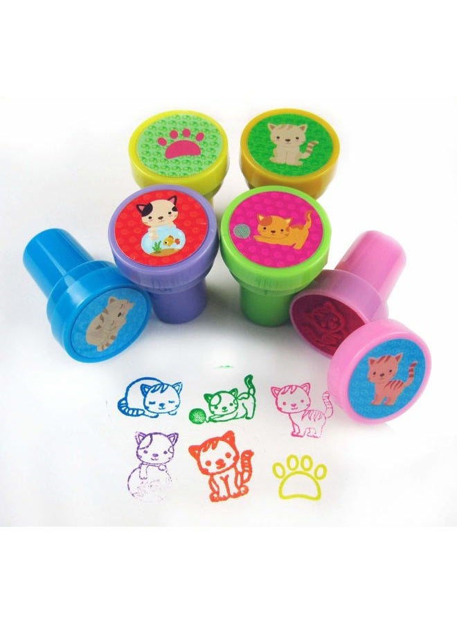 TINYMILLS 24 Pcs Cat Stampers for Kids - Image 2
