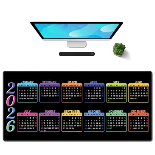 Galdas Gaming Mouse Pad XXL XL Large Long Extended Big Mousepad Non-Slip Rubber Keyboard Mouse Pad with Stitched Edges for Laptop Home Office (2026, 35.4 * 15.7) - Image 1