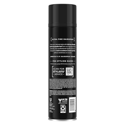 TRESemmé Ultra Fine Mist Hairspray Pack of 6 For Flexible Hold with Pro Lock Tech 11 oz - Image 2
