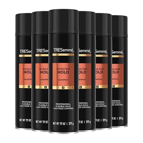TRESemmé Ultra Fine Mist Hairspray Pack of 6 For Flexible Hold with Pro Lock Tech 11 oz - Image 1
