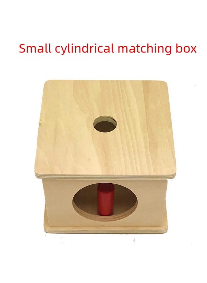 Montessori Baby Early Childhood Teaching Aware Baby Combination Mitsubishi Body Matching Box Three-color Ring IC Class Teaching Toy-Color:Mitsubishi Body Matching Box  - Image 5