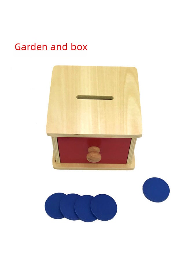 Montessori Baby Early Childhood Teaching Aware Baby Combination Mitsubishi Body Matching Box Three-color Ring IC Class Teaching Toy-Color:Mitsubishi Body Matching Box  - Image 4