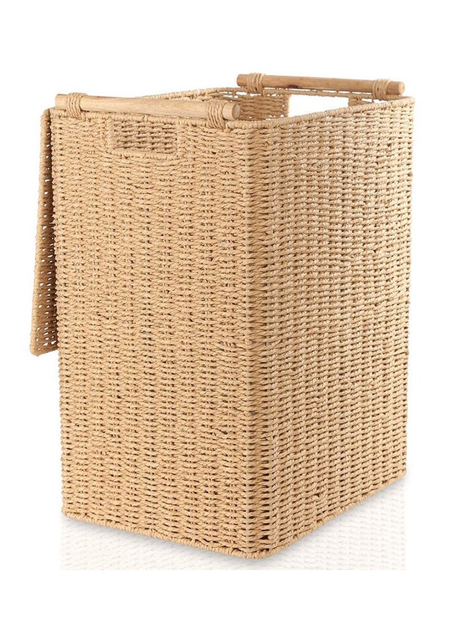 Anwy Hamper With Handles, Beige - 57cm - pzsku/ZCB45A1D427D54987B920Z/45/_/1715069136/6e6d6ecf-3562-4d19-b06f-6f41290a1cf3