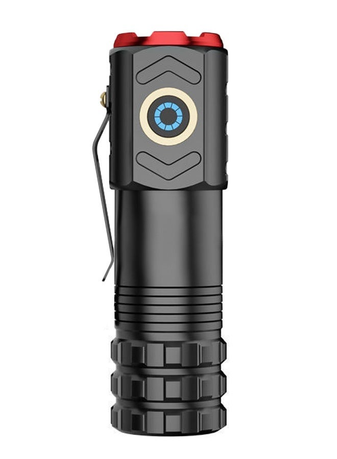 KSYN KO-KO Super Bright Rechargeable Flashlight, Aluminum Alloy, with Strong Magnet - Zoomable, Strobe & SOS, IPX7 Waterproof, for Home, Outdoor, Camping, Emergency (Can Light Matches) - Image 1