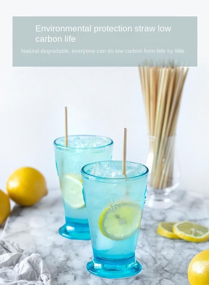 Y&D 100-Piece Plant Wheat Straws Set - Image 4