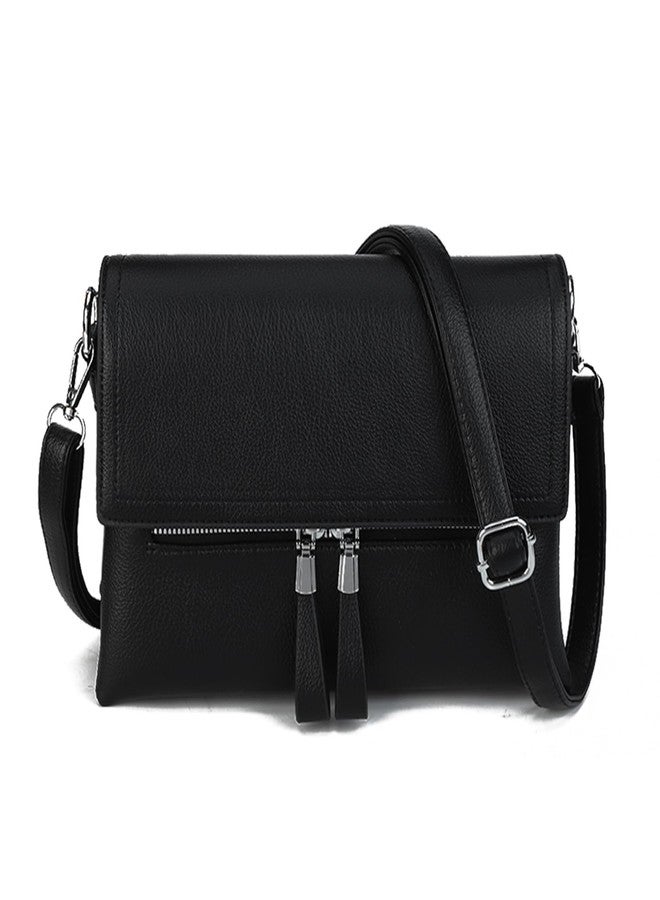 Gladdon Small Crossbody Purse for Women Trendy Shoulder Bag with Adjustable Strap Ladies Handbags Black - Image 1