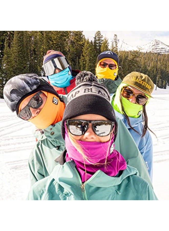 BLACKSTRAP Hood Balaclava Face Mask, Dual Layer Cold Weather Headwear for Men and Women, Tie Dye Steel, One size - Image 4