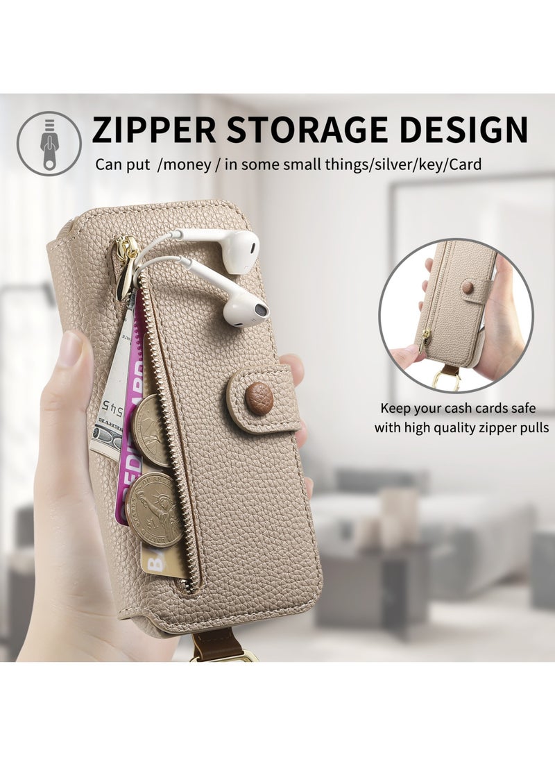 YANCI iPhone 16 Pro Max Case, iPhone 16 Pro Max Wallet Case with Card Holder,iPhone 16 Pro Max Phone Cover,Leather Flip Folio Case for iPhone 16 Pro Max 6.9'' - Image 3