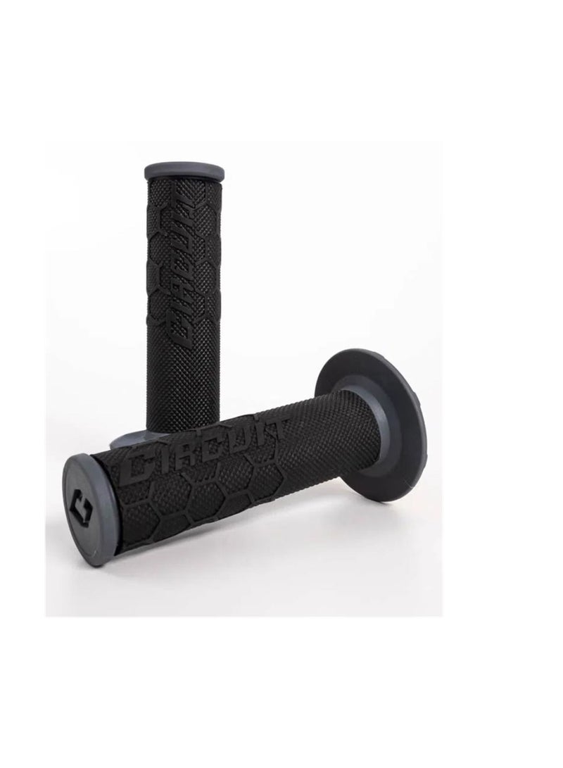 CIRCUIT Motorcycle Handlebar Grips - High-Performance Hand Grips Kira Lock-On for Motorcycle Handlebars - Fit 2 & 4-Stroke Models - Handlebar Grips with 8 Adapters by Circuit Equipment - Image 3