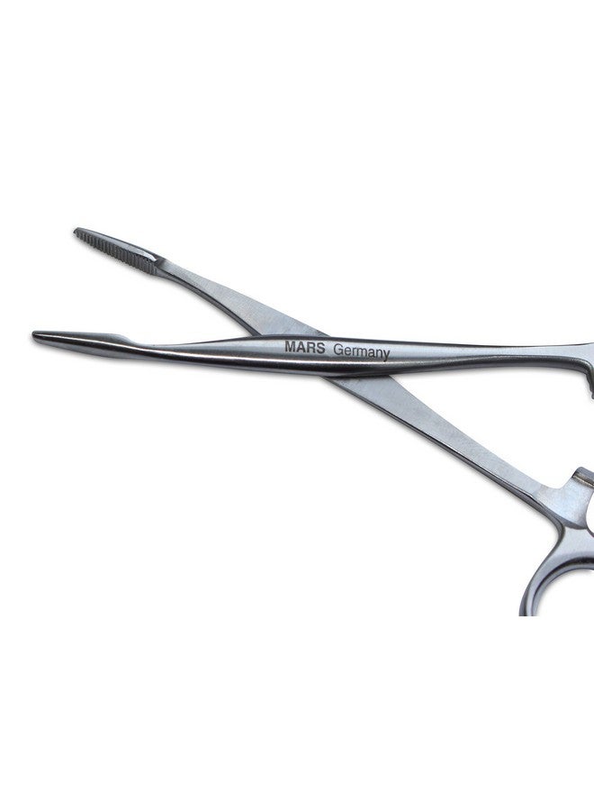 Mars Coat King Mars Professional Hairpuller and Hemostat, Rounded Tips, Surgical Grade Stainless Steel and Locking Mechanism, 4.5" Length - Image 3