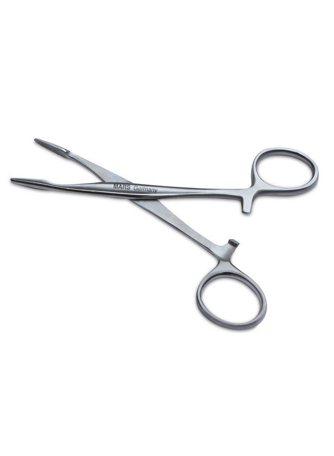Mars Coat King Mars Professional Hairpuller and Hemostat, Rounded Tips, Surgical Grade Stainless Steel and Locking Mechanism, 4.5" Length - Image 2