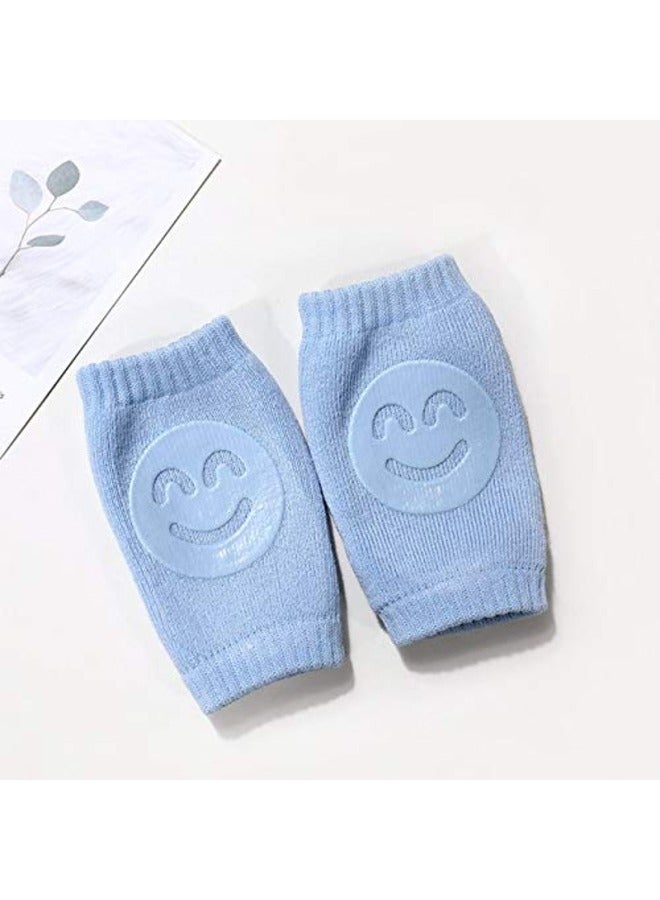 Kid's Non Slip Crawling Smile Knee Pads Leg Warmer 2 - Image 1