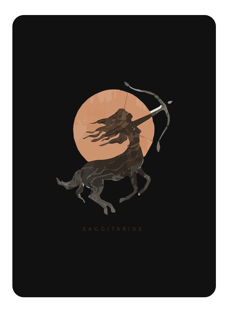 Theodor Protective Flip Case For Samsung Galaxy Tab A 10.5, T590 With Trifold Stand Auto Wake Sleep Shockproof Cover Sagittarius - Image 1