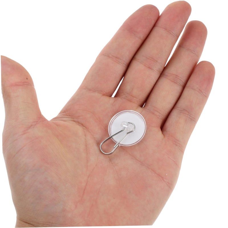 Transparent Adhesive Ceiling Hooks 20pcs For Balloon Decorations Strong No Tools Required - Image 5