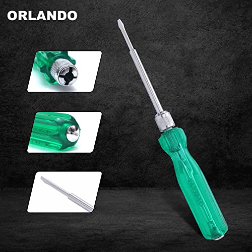 ORLANDO Screwdriver Set, ORL0016 Screwdriver Kit With 5 Blades & 1 Tester, Hand Tools Kit - Image 3