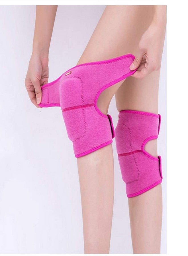 JUMISEE (2PCS Kids Adjustable Knee Pad, Anti-Slip Padded Sponge Knee Brace Breathable Flexible Elastic Knee Support for Football Volleyball Dance Skating Basketball Sports - Image 2